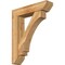 Ekena Millwork Imperial Slat Rough Sawn Bracket w/ Offset Brace, Western Red Cedar, 8"W x 34"D x 42"H BKT0806X34X42IMP06RWR - alternate 1